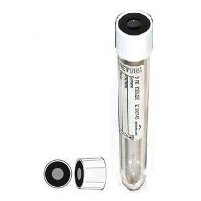 VACUETTE®Пробірка без наповнювача 16x100, 9 мл, білий ковпачок